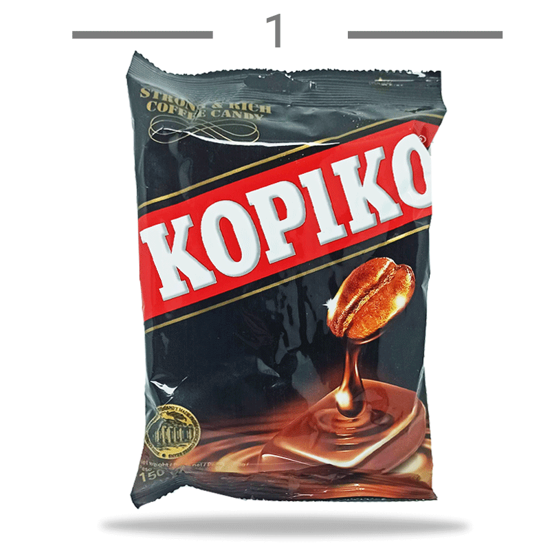 آبنبات کوپیکو Kopiko با طعم قهوه وزن 150 گرم