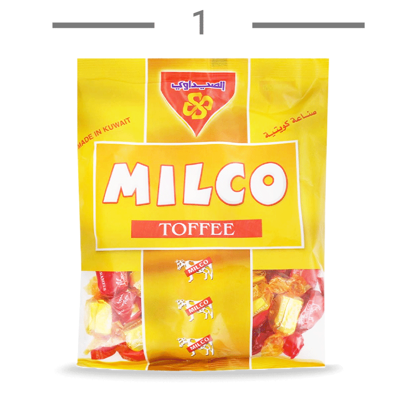  شکلات تافی شیری میلکو MilcoTooffee وزن 350 گرم 