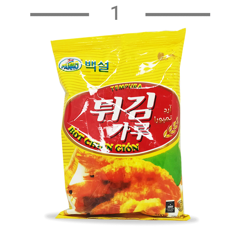  آرد سوخاری تمپورا Tempura پانکو وزن 500 گرم 