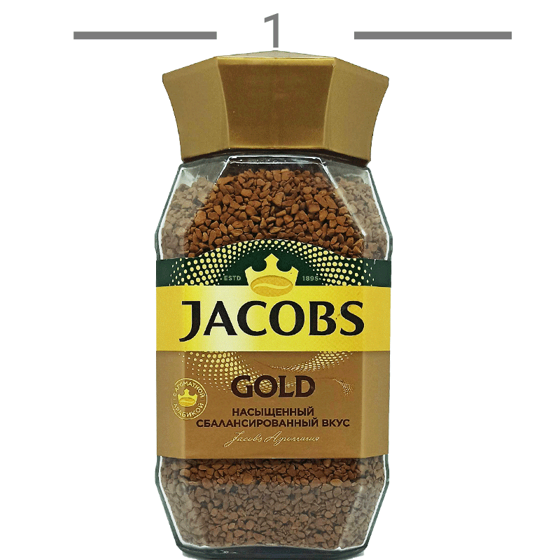  قهوه فوری جاکوبز گلد JACOBS GOLD وزن 190 گرم 